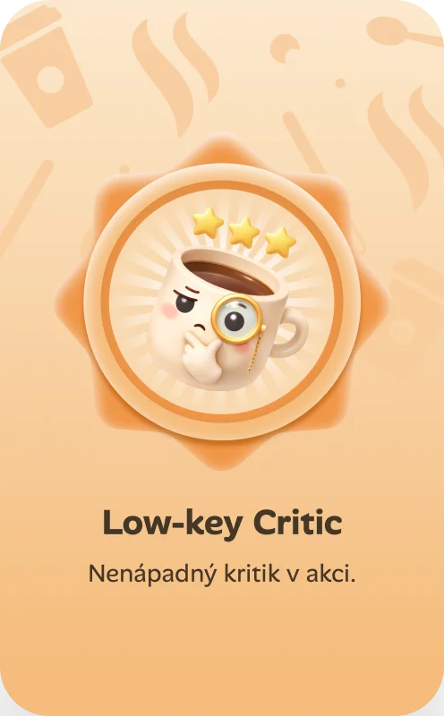 Odznak Low-key Critic