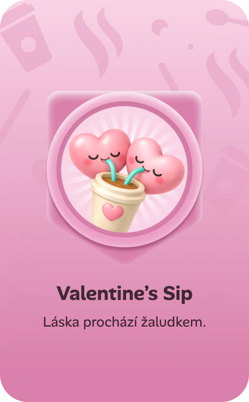 Odznak Valentine’s Sip